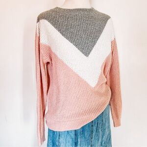 Staccato | Color Block Knit Sweater